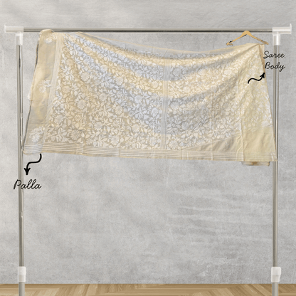 Tussar Saree with Kantha Work