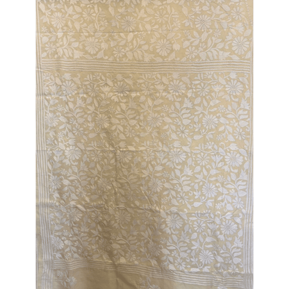 Tussar Saree with Kantha Work