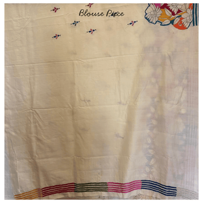 Tussar Saree with Kantha Work